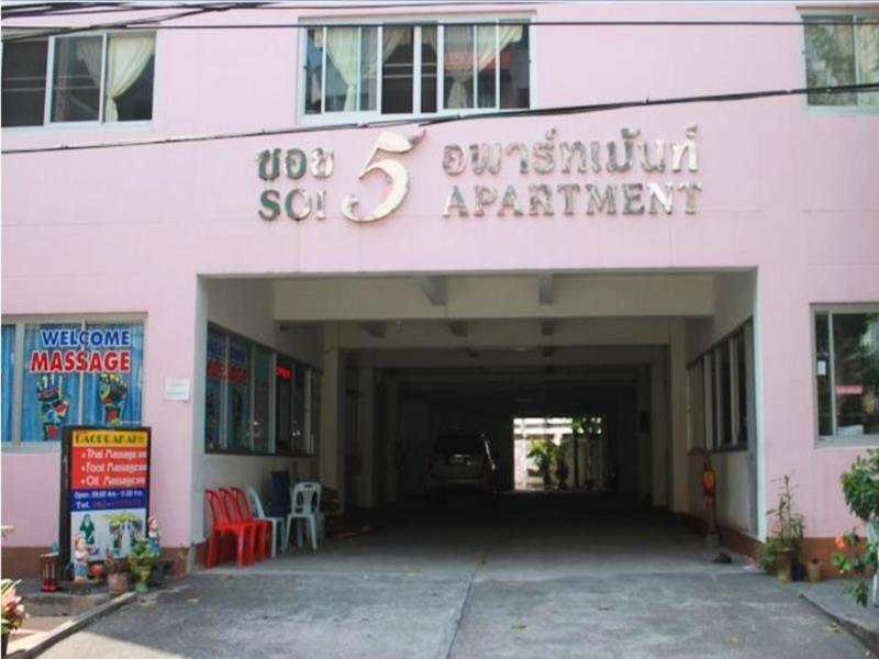 Soi 5 Apartment Pattaya Exteriér fotografie